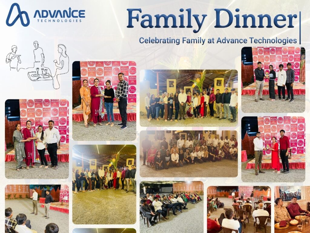 Family Dinner. Advance Technologies. surat. It company