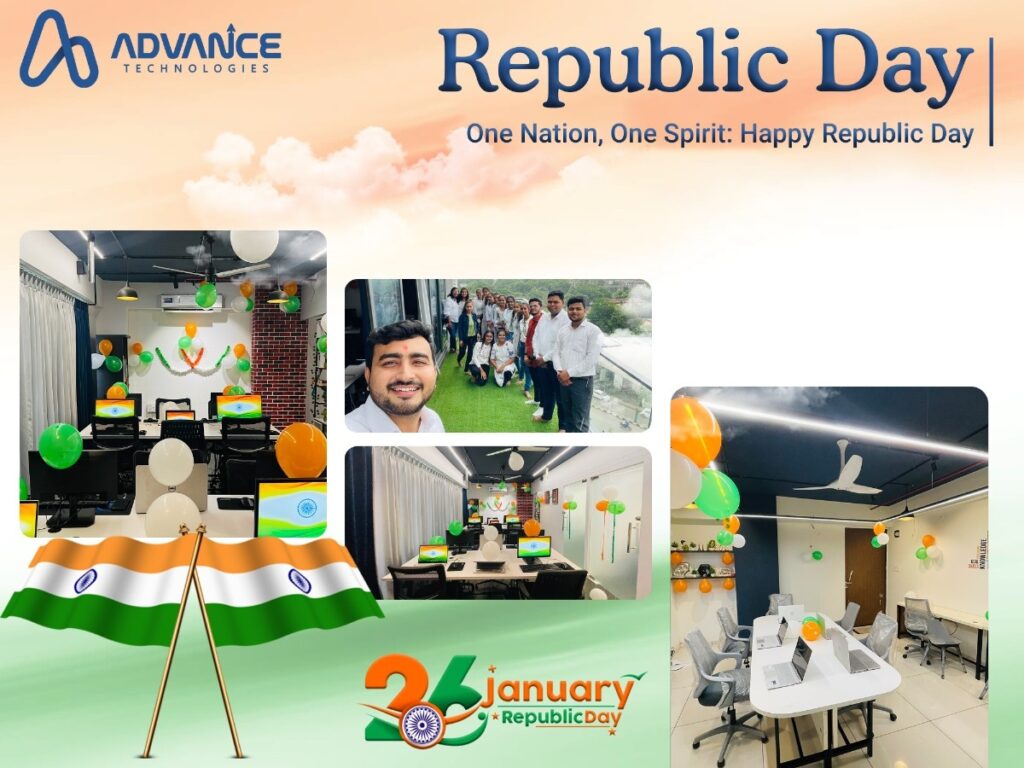 Republic day. Advance Technologies. surat. It company
